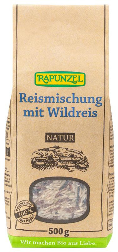Produktfoto zu Reismischung mit Wildreis natur _ Vollkorn