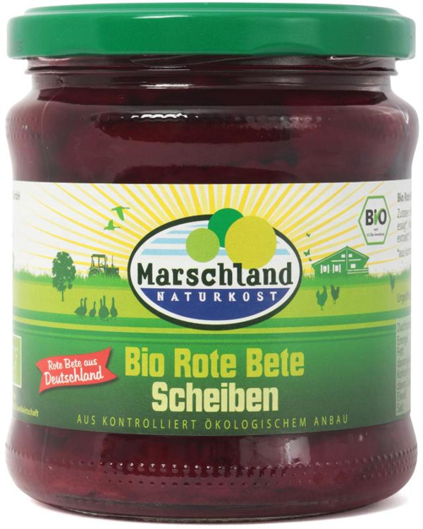 Produktfoto zu Rote Bete Scheiben
