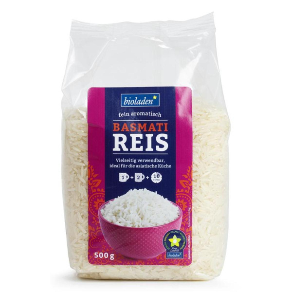 Produktfoto zu Basmati Reis weiß, 500 g