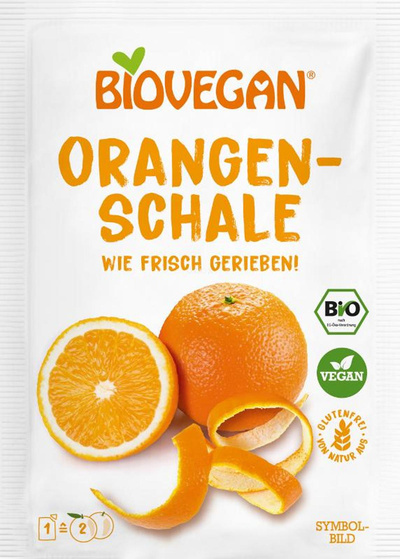 Produktfoto zu geriebene Orangenschale