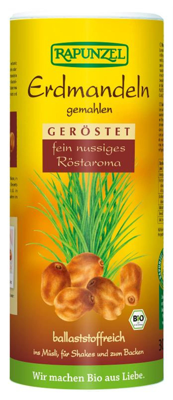 Produktfoto zu Erdmandeln gemahlen, geröstet