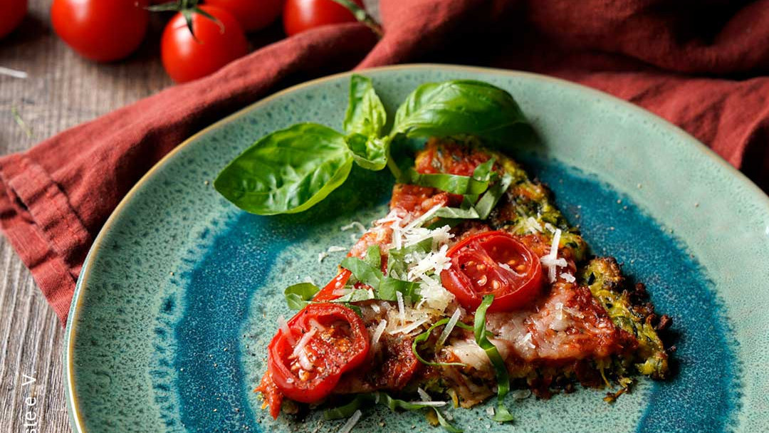 Rezeptbild für Zuccini-Pizza