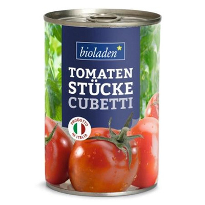 Produktfoto zu Tomatenstücke Cubetti