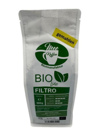 Produktfoto zu Bio Filterkaffee 500g, gemahlen