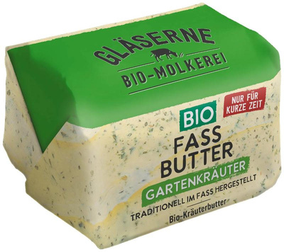 Produktfoto zu Fassbutter Gartenkräuter, 250g