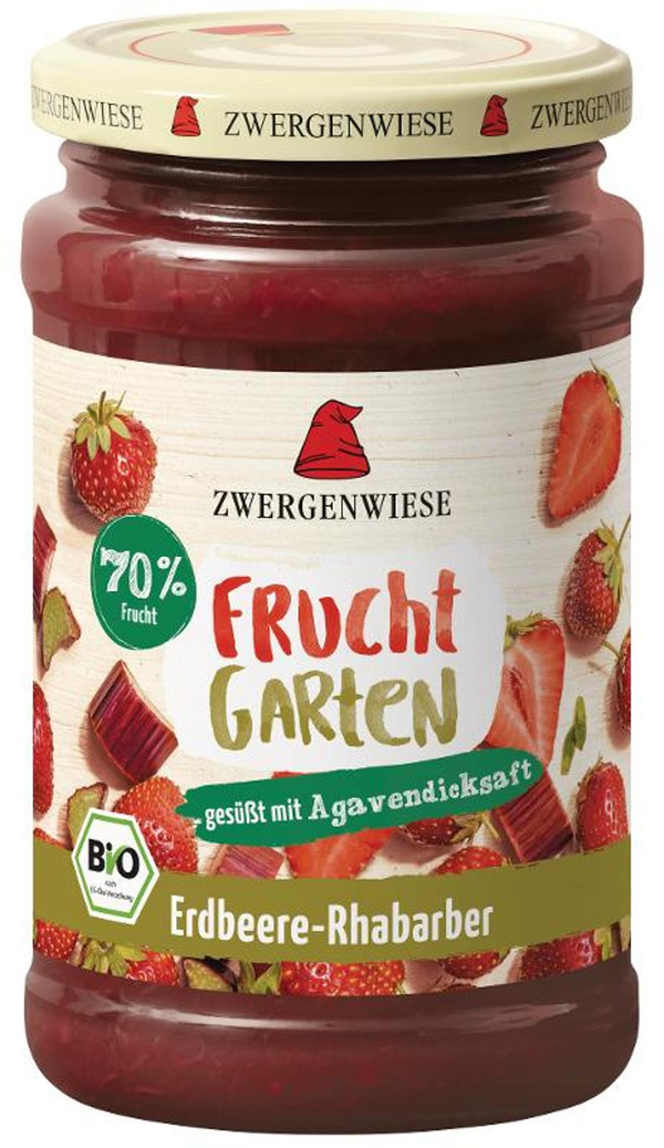 Produktfoto zu FruchtGarten Erdbeere- Rhabarb