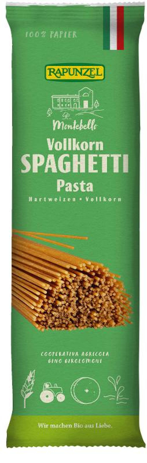 Produktfoto zu Vollkorn-Spaghetti