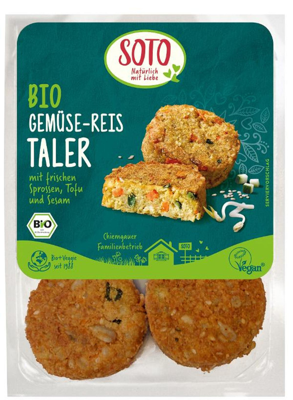 Produktfoto zu Gemüse-Reis Taler