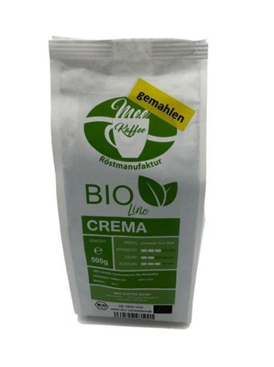Produktfoto zu Bio Cafe Crema 500g , gemahlen, 100% Arabica