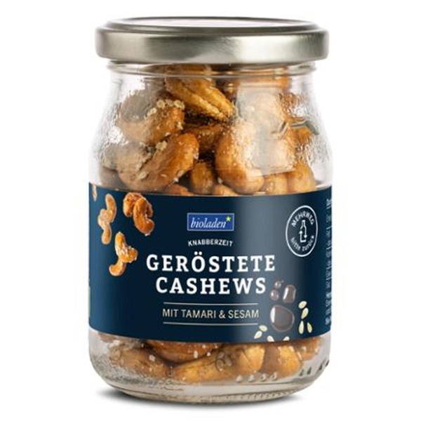 Produktfoto zu Cashews Tamari Sesam