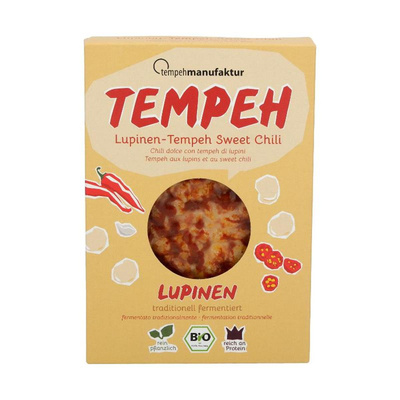 Produktfoto zu Tempeh Lupinen Sweet Chili