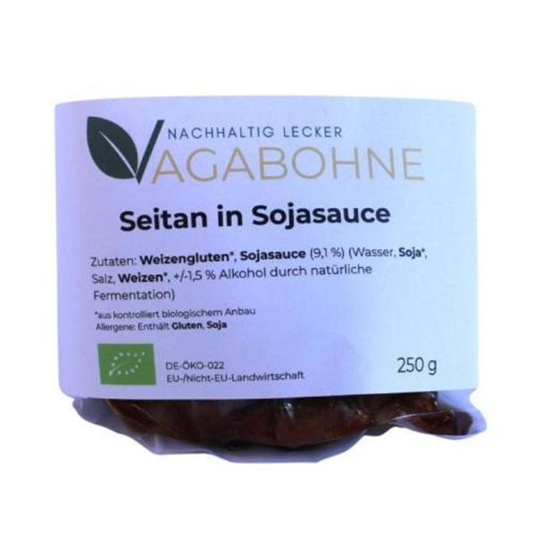 Produktfoto zu Seitan in Sojasauce