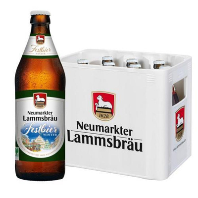 Produktfoto zu Neumarkter Winterfestbier Kasten 10x0,5l