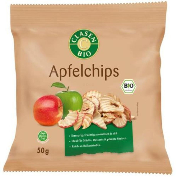 Produktfoto zu Apfelchips CLASEN Bio