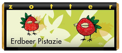 Produktfoto zu Erdbeer Pistazie Zotter
