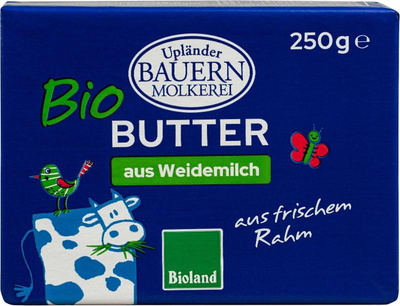 Produktfoto zu Süßrahm-Butter groß