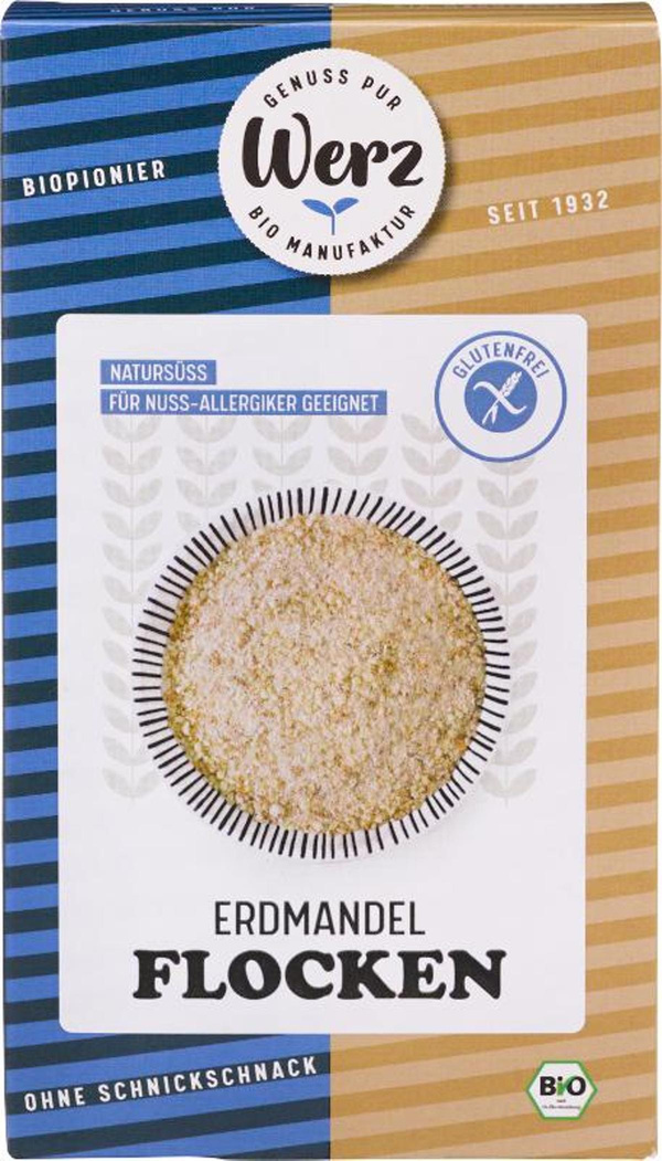 Produktfoto zu Erdmandelflocken glutenfrei
