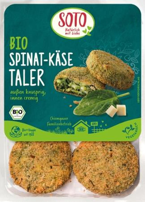 Produktfoto zu Spinat Käse Taler