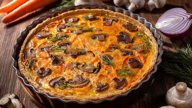 Rezeptbild für Möhren Quiche