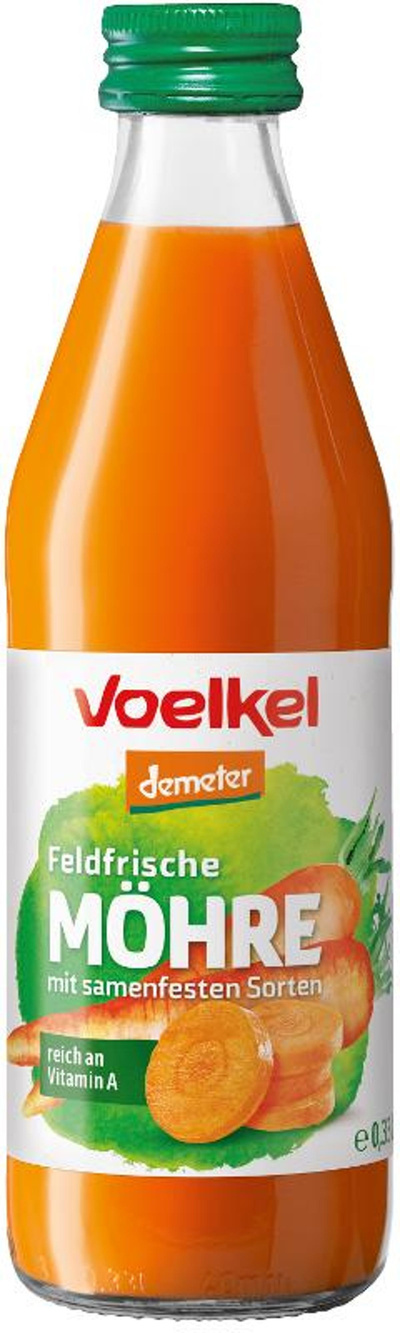 Produktfoto zu Möhrensaft, 0,33 l