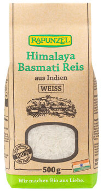 Produktfoto zu Basmati Reis weiß, 500 g