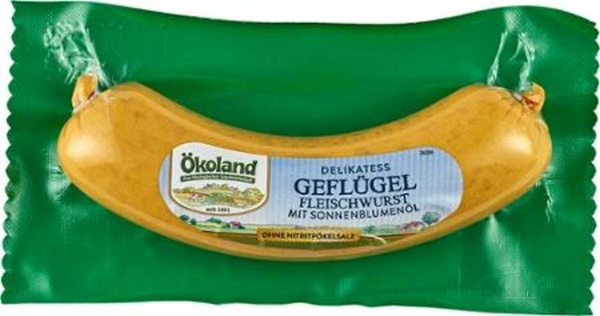 Produktfoto zu Delikatess Geflügel-Fleischwurst