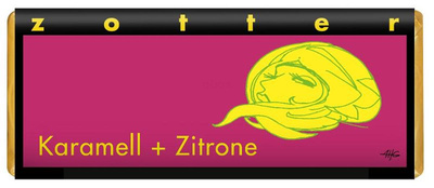 Produktfoto zu Karamell + Zitrone , Zotter
