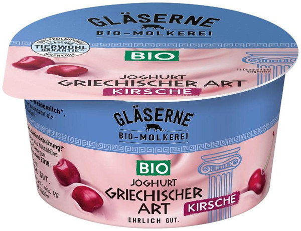 Produktfoto zu Joghurt griechische Art Kirsche