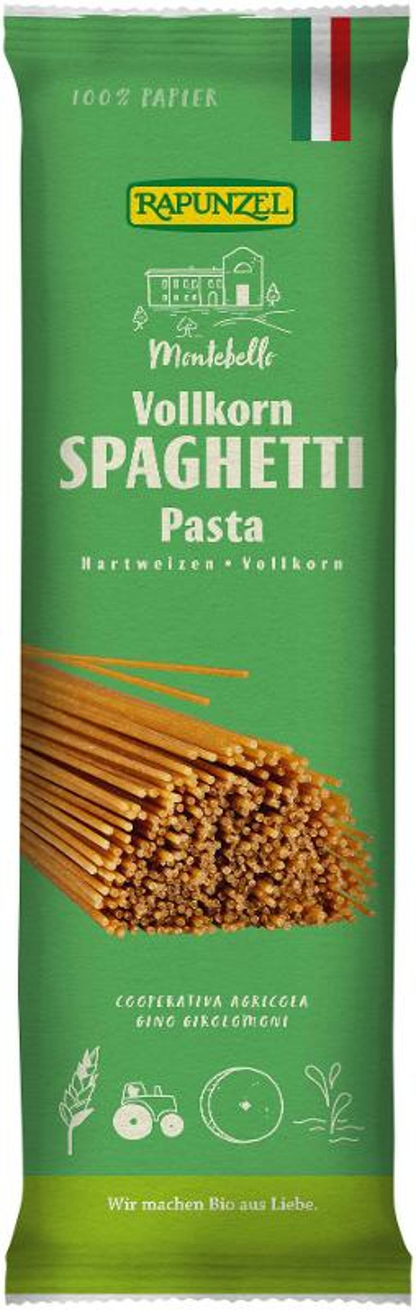 Produktfoto zu Vollkorn-Spaghetti