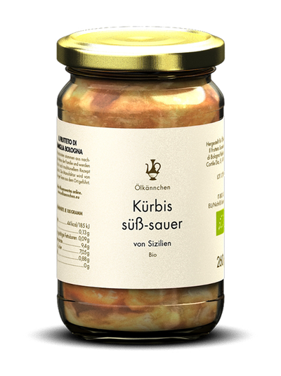 Produktfoto zu Sizilianischer Kürbis, süß-sauer