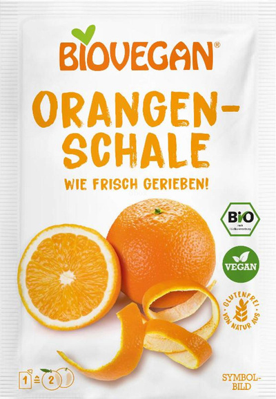 Produktfoto zu geriebene Orangenschale