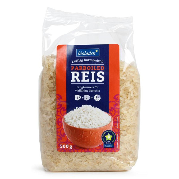 Produktfoto zu Parboiled Reis (weiß)