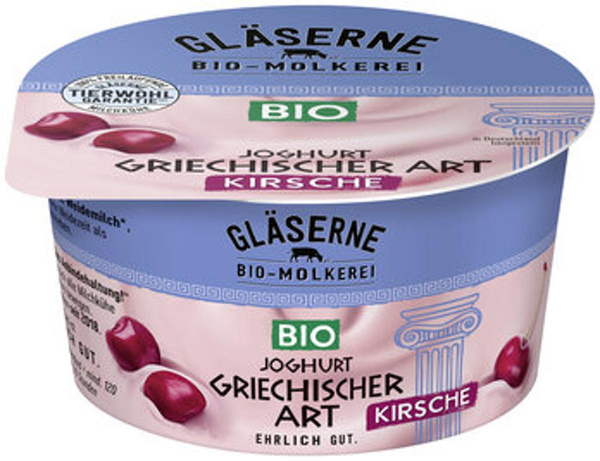 Produktfoto zu Joghurt griechische Art Kirsche