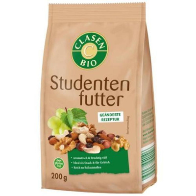 Produktfoto zu Studentenfutter CLASEN Bio