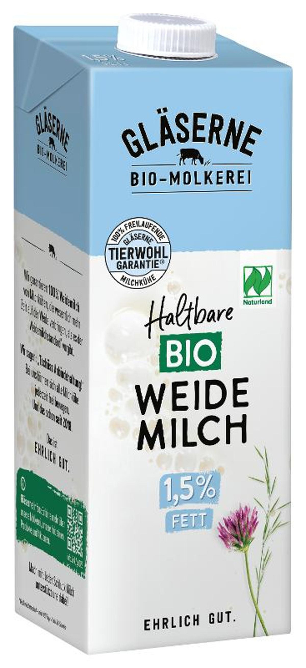 Produktfoto zu H-Weidemilch 1,5%, Tetra