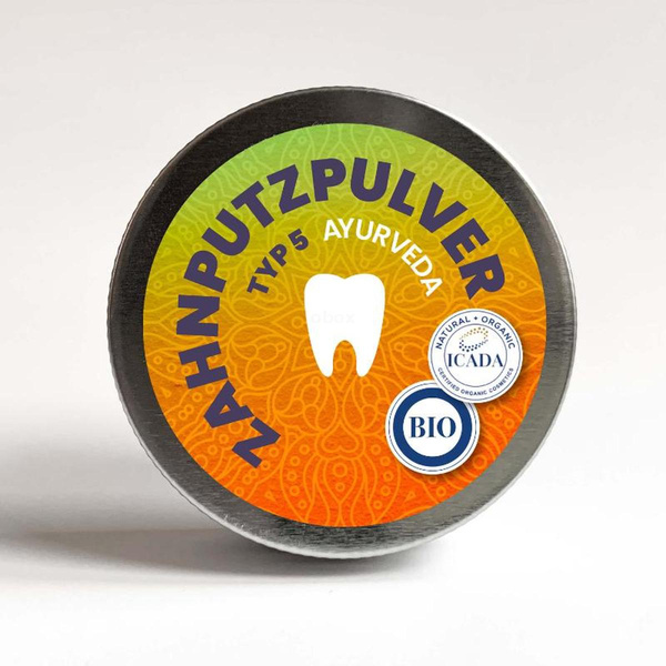 Produktfoto zu Zahnpulver Pulver Ayurveda Typ 5