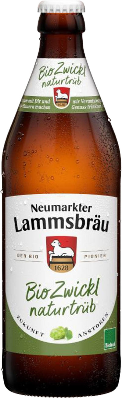 Produktfoto zu Lammsbräu Zwickl 10 x 0,5l