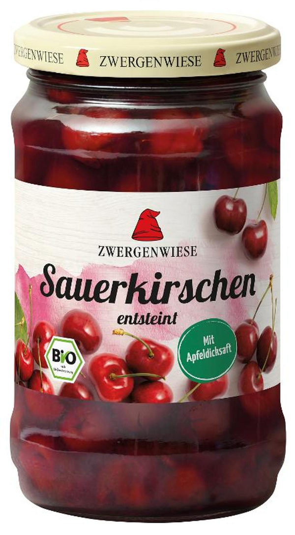 Produktfoto zu Sauerkirschen im Glas, entsteint