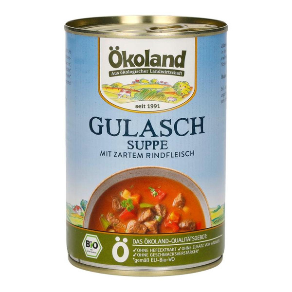 Produktfoto zu Gulaschsuppe ungarischer Art