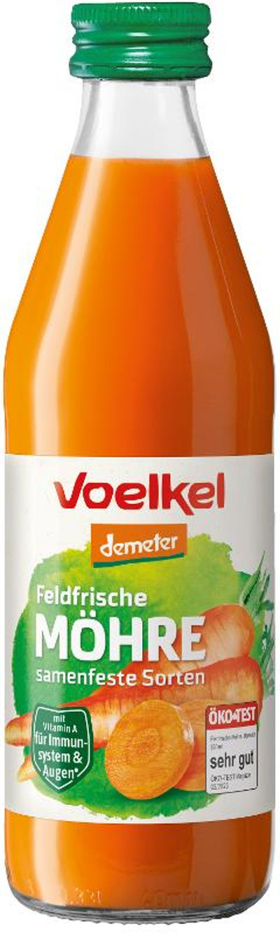 Produktfoto zu Möhrensaft, 0,33 l