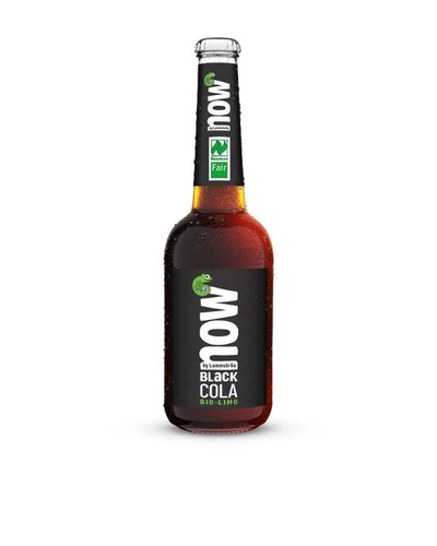 Produktfoto zu now Black Cola, 10 x 0,33  ltr