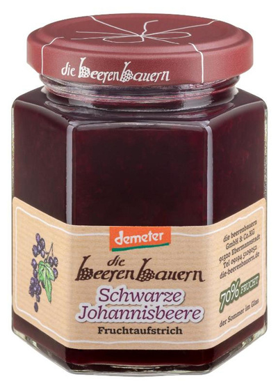Produktfoto zu Schwarze Johannisbeere Fruchta