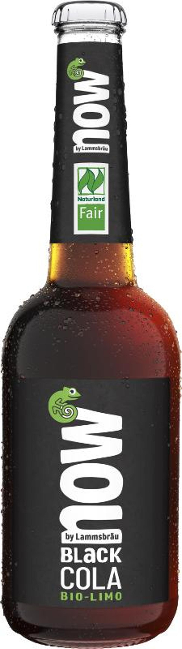 Produktfoto zu now Black Cola, 10 x 0,33  ltr