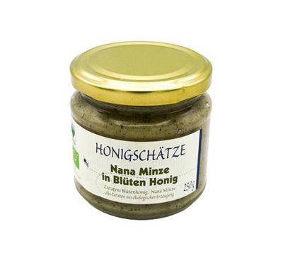 Produktfoto zu Blütenhonig Nana Minze