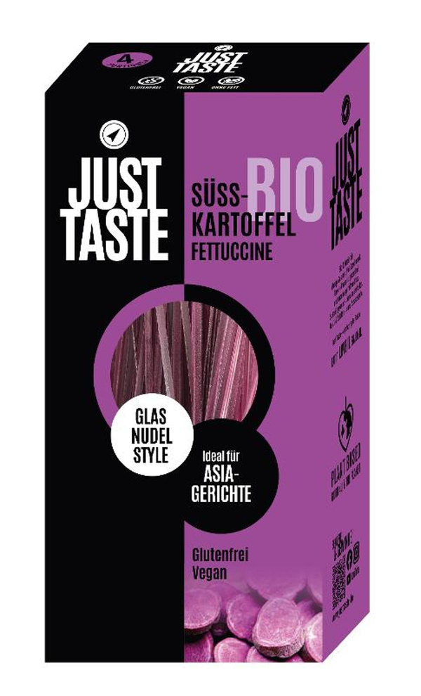 Produktfoto zu Lila Süsskartoffel Fettuccine , 250g