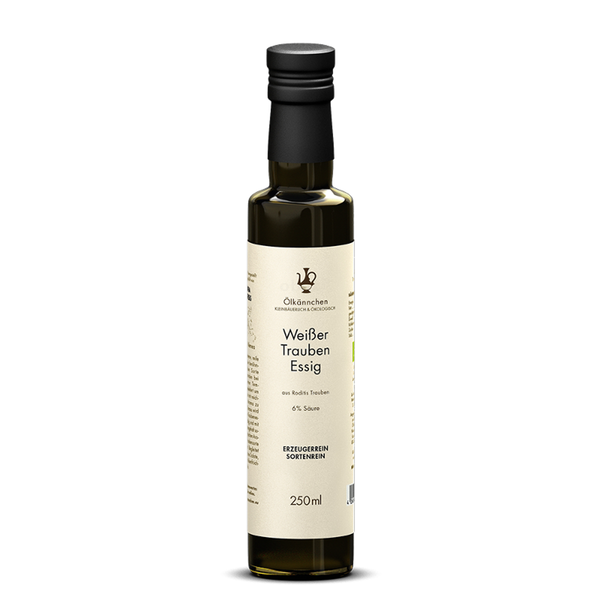Produktfoto zu Weißer Essig aus Roditis-Trauben