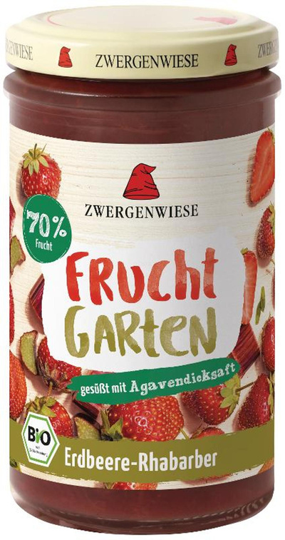 Produktfoto zu FruchtGarten Erdbeere- Rhabarb