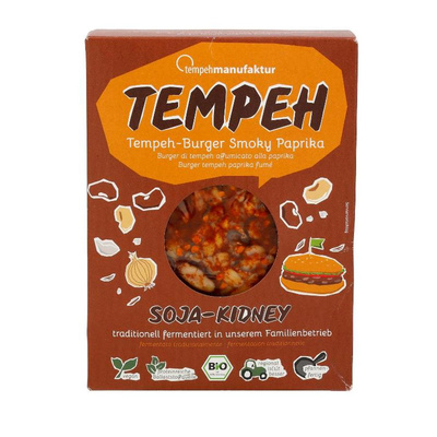 Produktfoto zu Tempeh-Burger Smoky Paprika