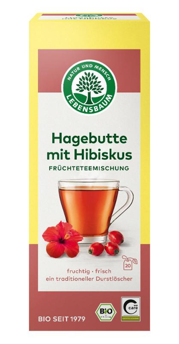 Produktfoto zu Hagebutte Hibiskus Tee