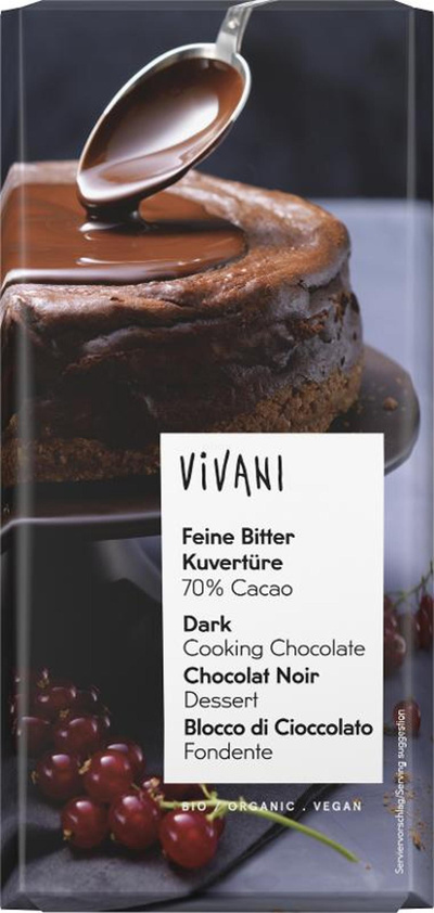 Produktfoto zu Feine Bitter Kuvertüre, 150 g
